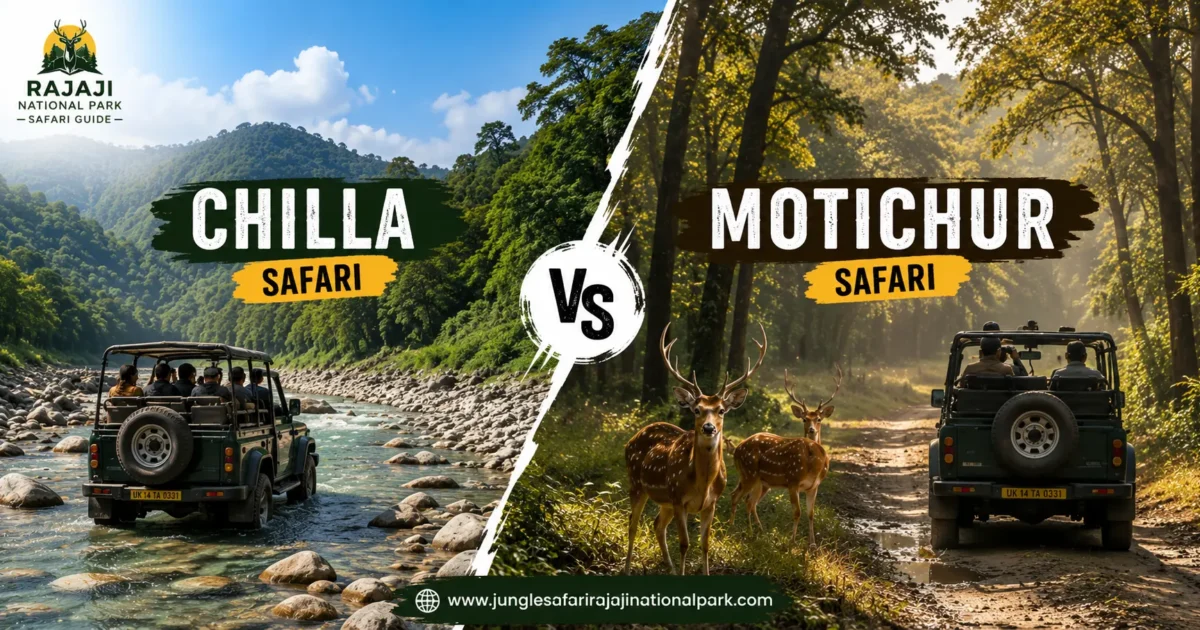 Chilla vs Motichur Safari: Which Rajaji Zone Is Better?